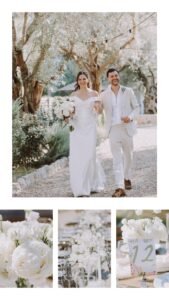 Your Lefkada Wedding in Eleonas - couple's entrance