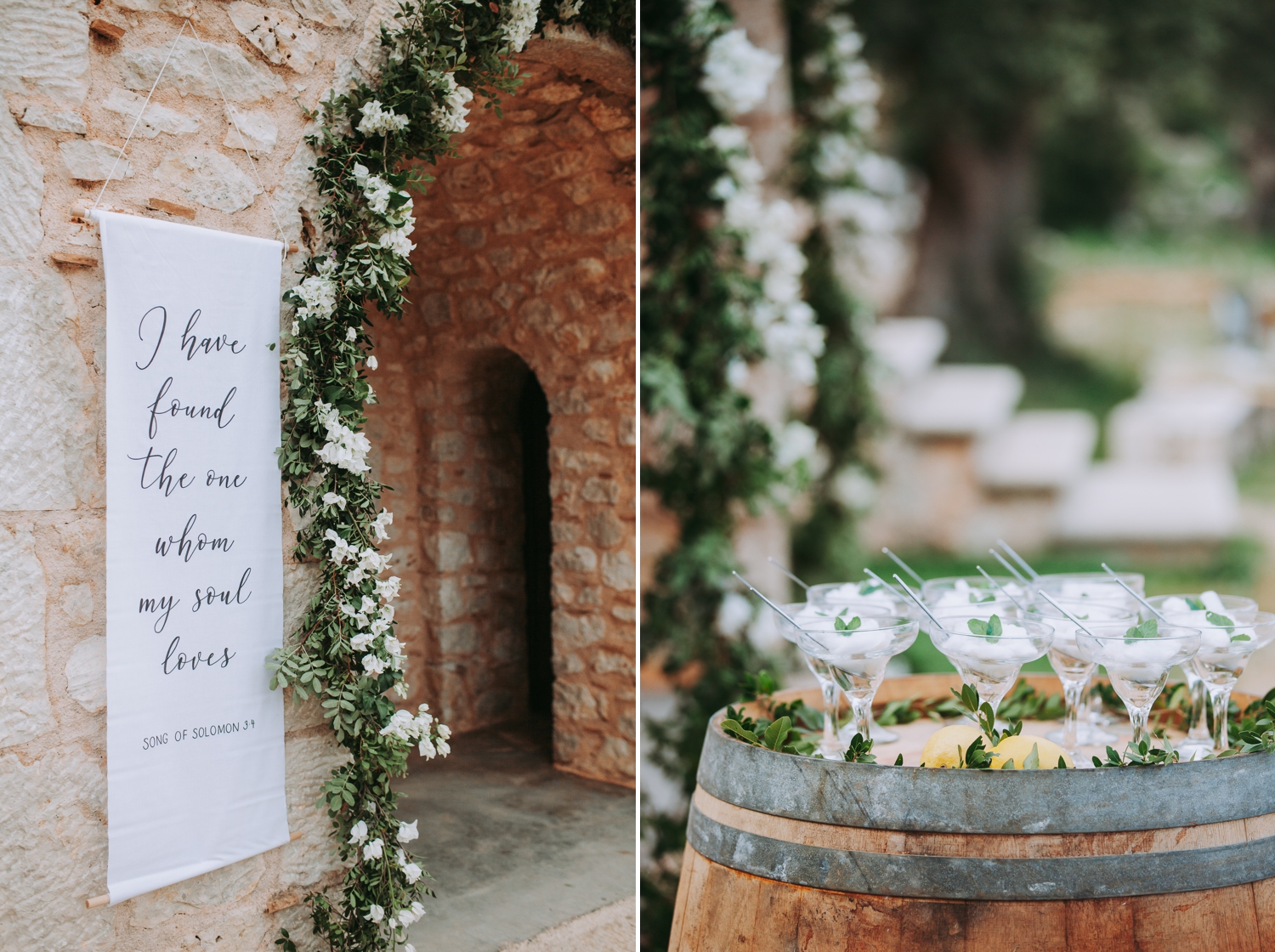 Lefkada winery wedding